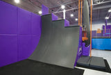 6' WARPED WALL C/W HAND RAIL & FIREMAN POLE