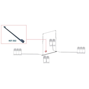 ELITE™ Freestanding Horizontal Bar Adapter