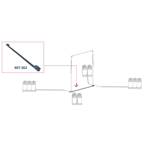 ELITEâ„¢ Freestanding Horizontal Bar Adapter