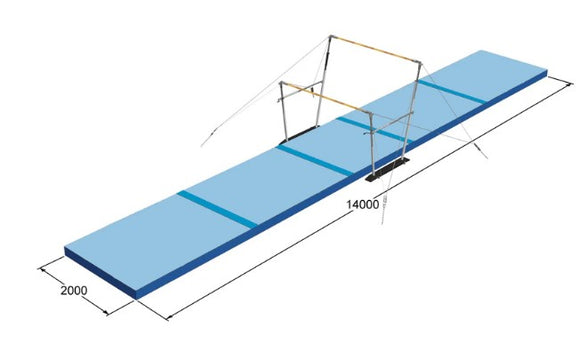 FIG SPECS LANDING MAT SET FOR UNEVEN BARS