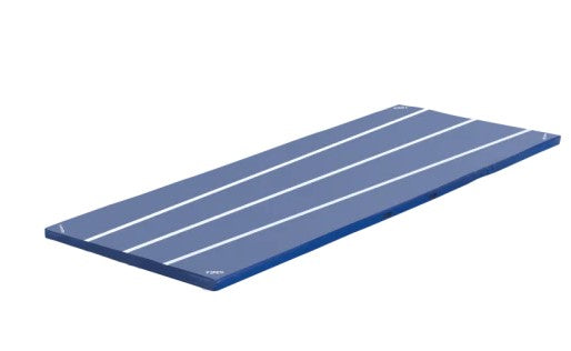 SOFT MAT 600X200X10 CM WITH DIVERG. DEMARCATION LINES. BLUE