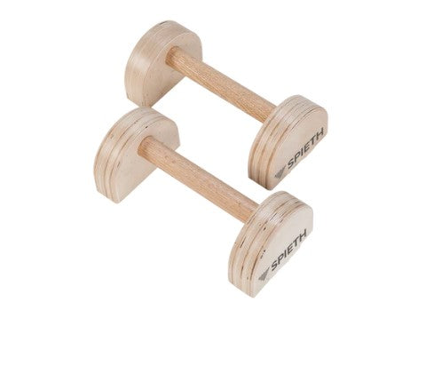 WOODEN PARALLETS (PAIR)