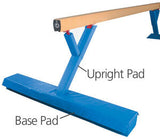 Bent Leg Base Beam Pad - Single Cutout 12cm